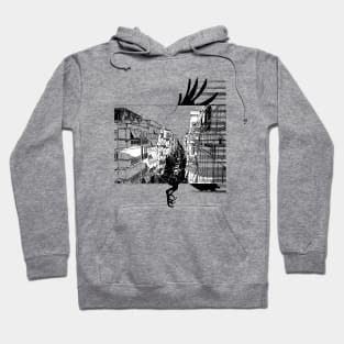 crow design Hoodie